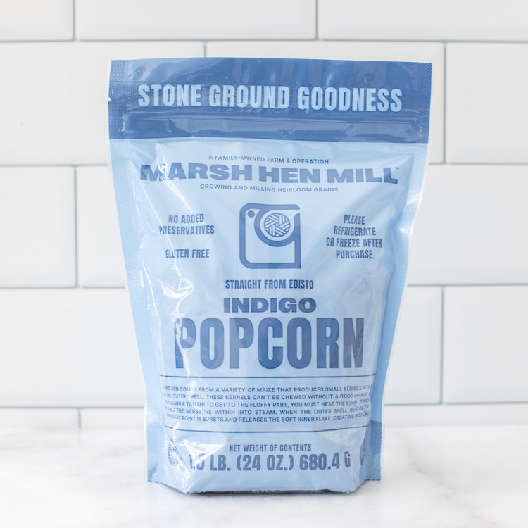 Picture of Marsh Hen Mill indigo popcorn